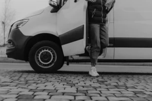 a person getting out of a shuttle van - what does it look like to be a vessel of honor?