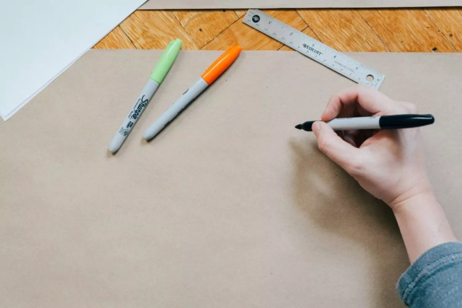 Using sharpies to plan for the year ahead