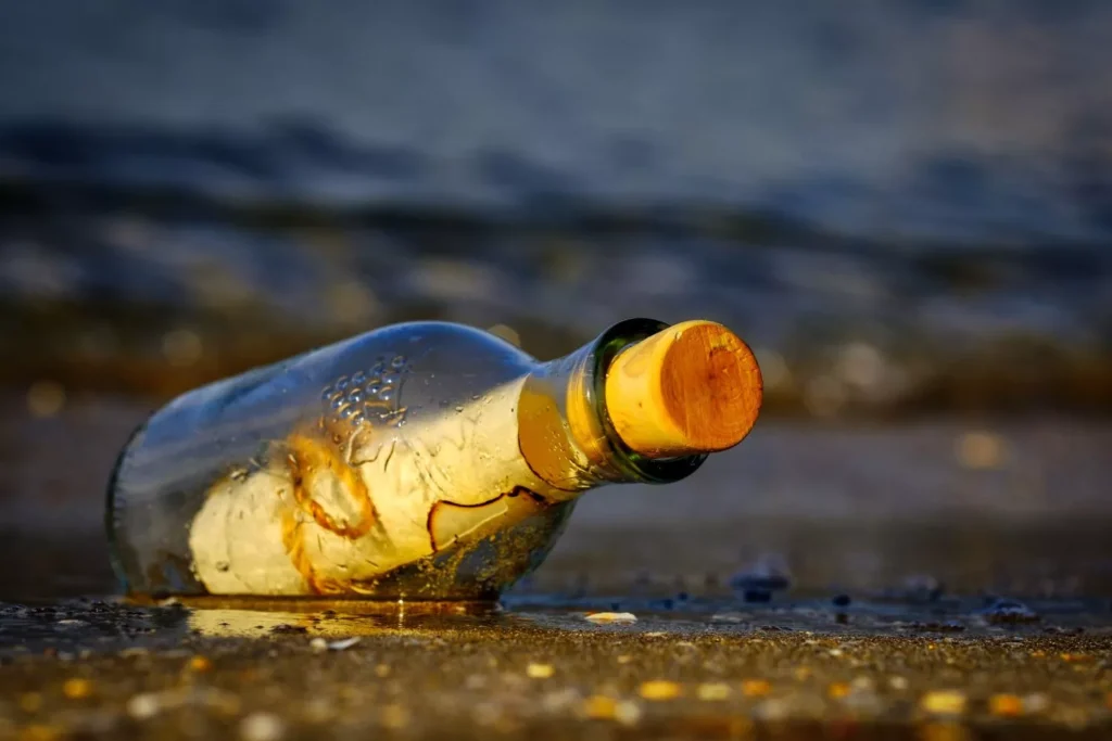 love message in a bottle