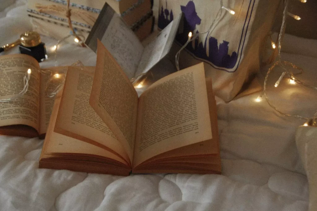 books open for reading