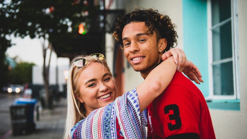 Young couple