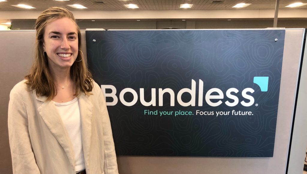 boundless intern Maggie