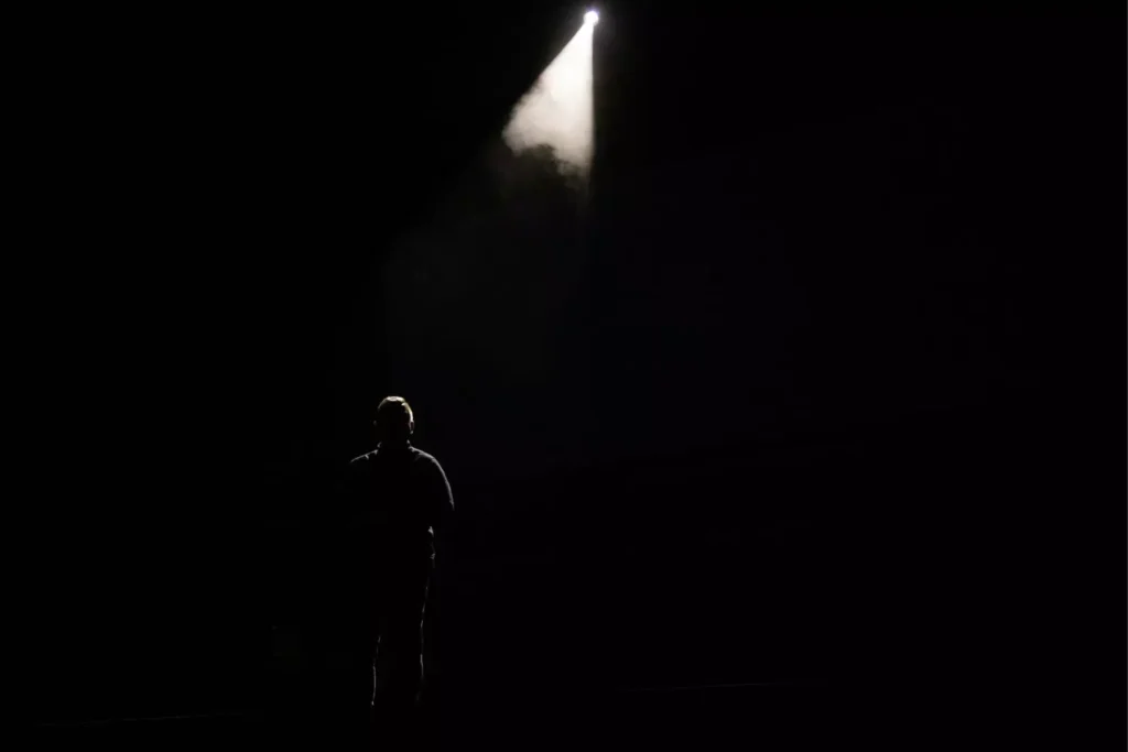 a spotlight on a pastor that had a moral failure